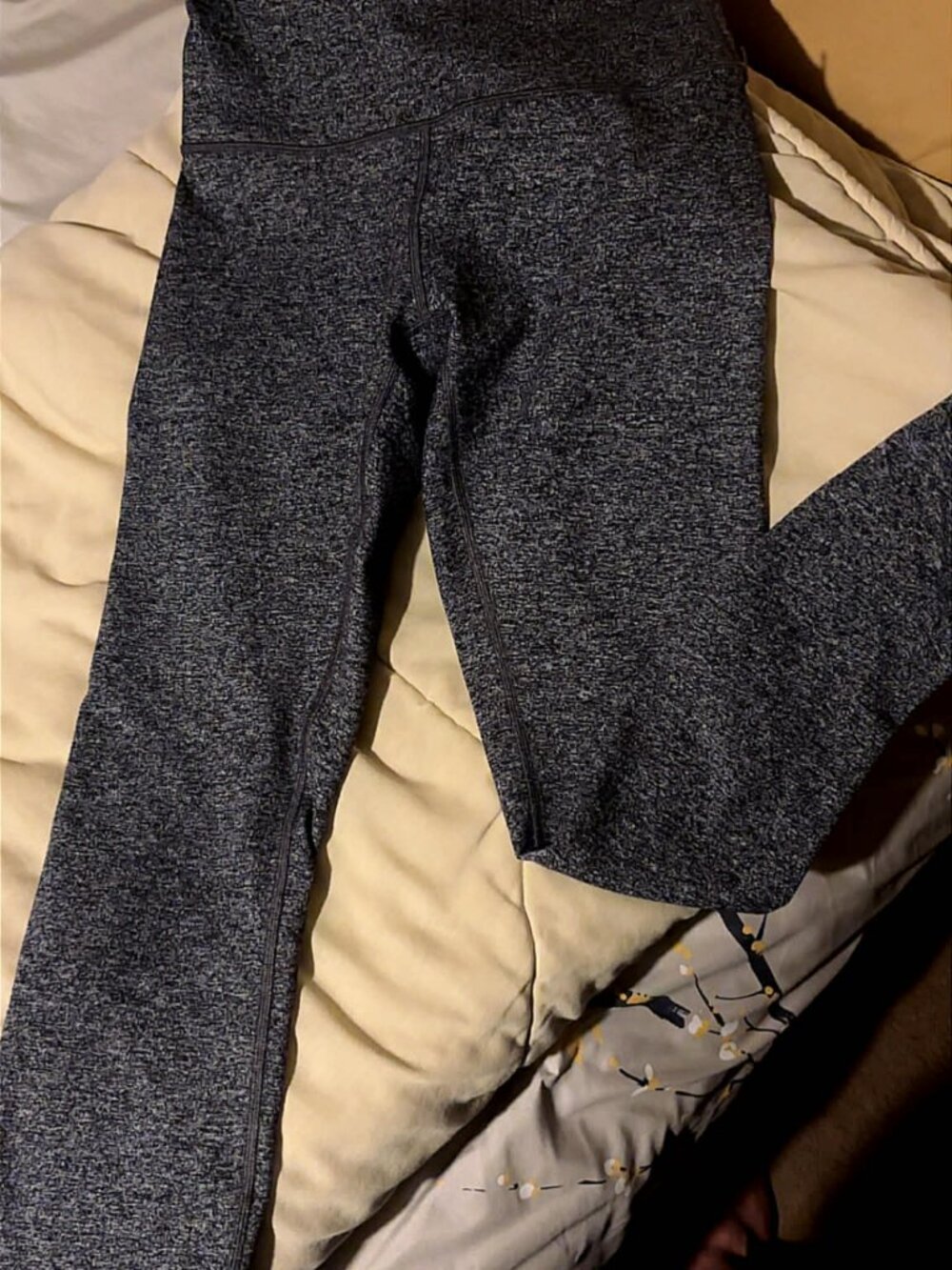 Lululemon Full Length Leggings 28" Athletic Size 6  charcoal grey